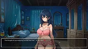 i confess my naughty fantasies to my anime couple before we french kiss in this hentai game