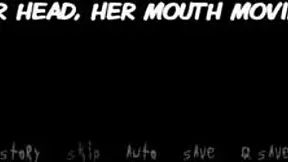 Hentai game features big cock teen