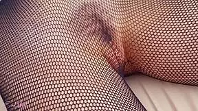 i kept pounding her hairy pussy even after cumming all over it