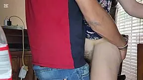 Uh, standin’ missionary bangin’ my friend’s wife real quick while he’s next door, ya know?