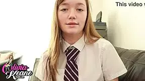 You Bang the 18-Year-Old Babysitter in Wild Creampie Scene