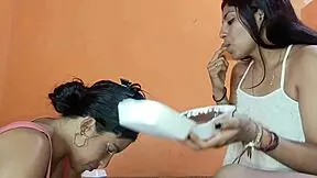Step-aunt's naughty encounter with nieces