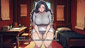 Хентай Табу Арчалхеми Эп 7: Мачеха кончает на стол