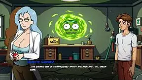 Just another day with demoniums parody hentai game, ep 6, student busted fucking in class