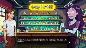 Just another day with demoniums parody hentai game, ep 6, student busted fucking in class