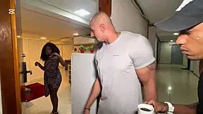 watch this hot 18-year-old latina fuck two guys while her husband films