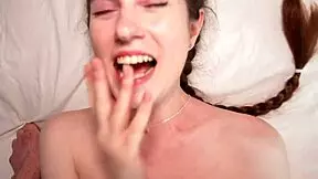 Tiny Bitch Hot Pearl Craves Rough Action After Steamy Interview Part 2