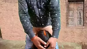 Village Husband And Wife Share Intimate Moments