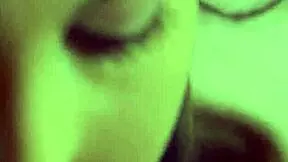 Young woman with small bosom tries to deep throat in amateur sex video