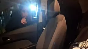 Risky Handjob For Hot Teen On Street!