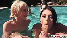 ebony teen destroying her wet pussy with dildo