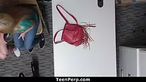 i made sure the teen perp got punished with my big cock for theft deterrence