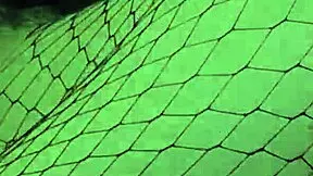 hot girl plays in fishnets then i masturbate her pussy hard