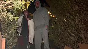 Girlfriend gets public creampie!