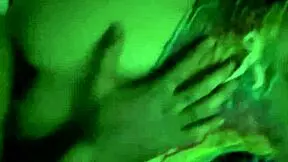 After the carnival, the young emo girl flashes in the public bathroom.