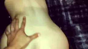 POV amateur Latina couple fucks intensely until creampie in ass 😈