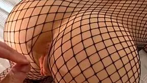 Look at that beautiful pussy with fat lips, want to taste?