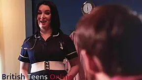 Teacher stepdad deals with step daughter in classroom.