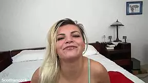 Cute blonde Alex Little's POV chat