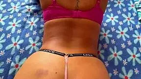 Ex Girlfriend Dances and Twerks Her Big Ass for Me!