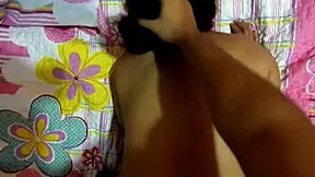 Blonde Latina Doggyfucks Sister's Boyfriend! He Cums In Her Ass!