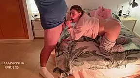 I had hard sex with my stepfather, he filled me with semen faster than my boyfriend.