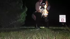 Did I let two fans fuck me outdoors?