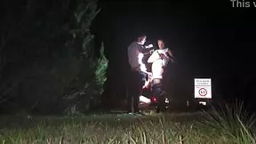 Did I let two fans fuck me outdoors?