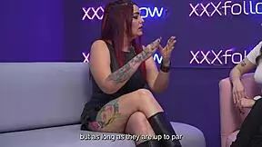 christy evans and dani ortiz swing hard in xxxfollow session 8.