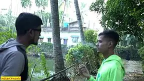 an indian hijab girl starts dating and having sex with her husband's friend, who then fucks her hard