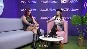 christy evans and dani ortiz swing hard in xxxfollow session 8.