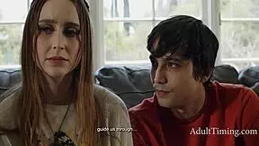 Boyfriend Convinces Girlfriend To Fuck In Front Of Perverted Rich Therapist