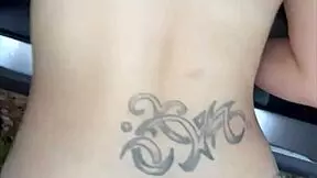 busty petite 18+ hooker gives sloppy blowjob and takes doggystyle cumshot