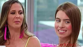 jill kassidy says, 'let's seduce milf cherie deville into lesbian rimjob and pussy licking'