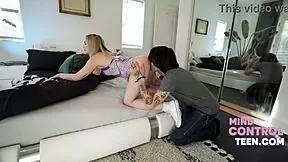 Teen 18+ Maid from California Under Mind Control Gets Bent Over for Rough Doggystyle Fucking in Wild American Fantasy Sex Scene.