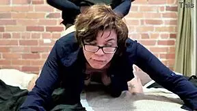 she can't talk and moan at the same time backstage