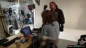 Teen Model Fucks Photographer