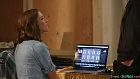 Teen Model Fucks Photographer