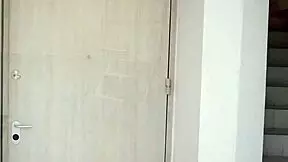 Milf Kathylee rides thief's cock while husband is away, muff diving and doggystyle action