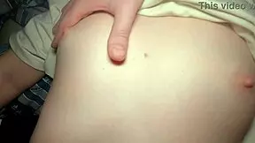 I was so sleepy, but his fingers woke me up fast!