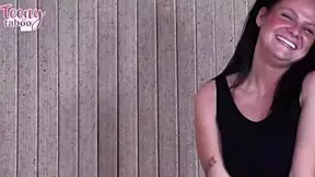 Daisy Garcia joins cheerleader squad after quick fuck with Brogan, licking swollen pussy in lingerie