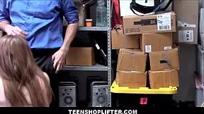 Tiny Brunette Rosalyn Sphinx Fucked By Mall Cop