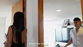 Colombian Lele Mantilla tastes and rides client’s big cock! 😜