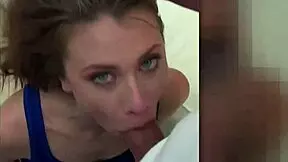 Skinny Teen Anya Receives POV Cumshot Facial