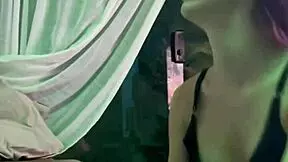 Amateur video of oiled beauty