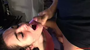 My Best Swallowing Facials with Natural Boobs and Sperm in Mouth