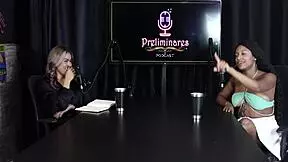 The client desired to spank her, leading to intense anal sex with two cocks in her curious ass, fulfilling her fetish in sheer red lingerie.