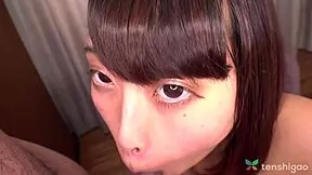 Hey, wanna see this 20-year-old Japanese chubby girl with big boobs suck cock in a Tokyo love hotel?