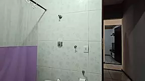 Oh my god, stepfather, you gave me multiple orgasms in my tight pussy. Now I'm horny seeing you in the shower!