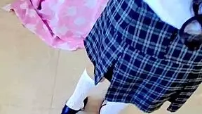 Modern Students Love Riding Older Men’s Hard Cocks After School!